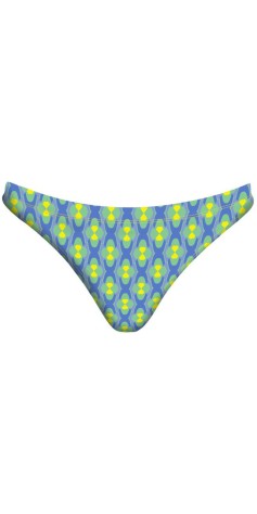 Bas de Bikini Mare Cadenette Blue (3 Semaines)