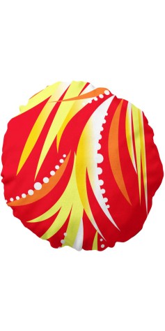 Cache Chignon Lycra S005 Orange
