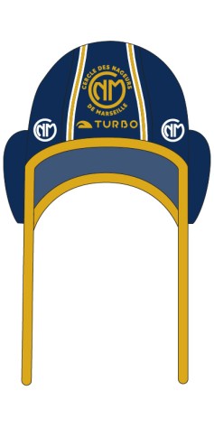 Bonnet WP Classique CN Marseille Officiel Bleu 2025-2026  (3 Semaines)