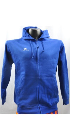 Sweat Zippé Bleu Royal 