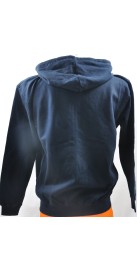 Sweat Zippé Bleu Marine