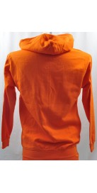 Sweat Zippé Orange