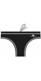 Natation Liso Noir (3...