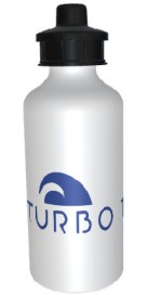 Gourde Aluminium Turbo Blanche