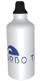 Gourde Aluminium Turbo Blanche