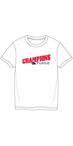 Tee-Shirt Blanc Coton Champions