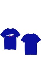 Tee-Shirt Bleu Royal Coton Champions