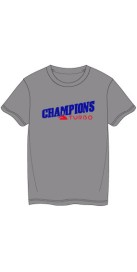Tee-Shirt Gris Coton Champions