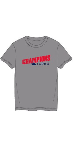 Tee-Shirt Gris Coton Champions