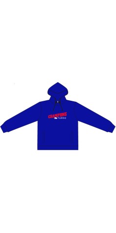 Sweat à Capuche Champions Bleu Royal (red)