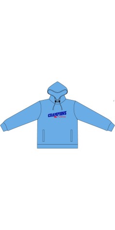 Sweat à Capuche Champions Bleu Ciel