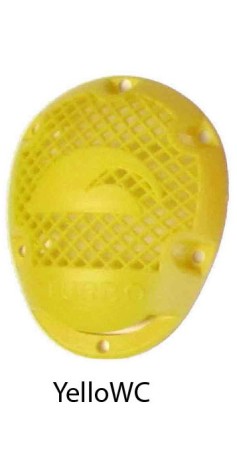 lot de 2 Oreillettes Bonnets Water-Polo Jaune 