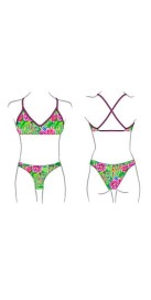 Haut de Bikini Mare King Flower (3 Semaines)