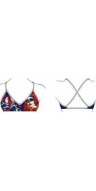 Haut de Bikini Mare Queen Heart (3 Semaines)