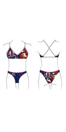 Bas de Bikini Mare Queen Heart (3 Semaines)