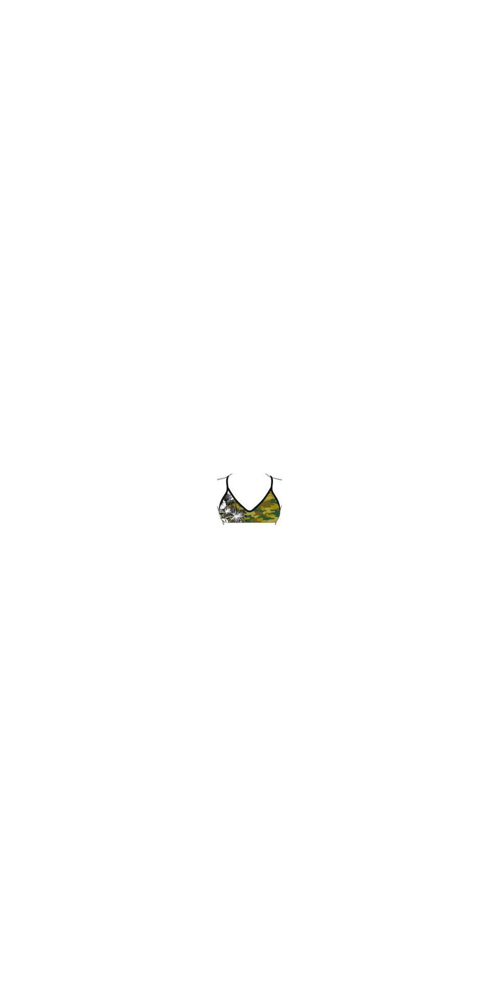 Haut de Bikini Mare Wild Camo (3 Semaines)