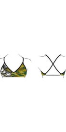 Haut de Bikini Mare Wild Camo (3 Semaines)