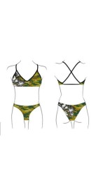 Bas de Bikini Mare Wild Camo (3 Semaines)