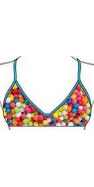 Haut de Bikini Mare Gummy...
