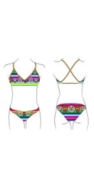 Haut de Bikini Mare Poncho (3 Semaines)