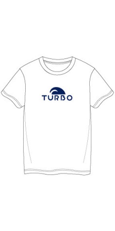 Turbo Blanc Coton Classique Navy