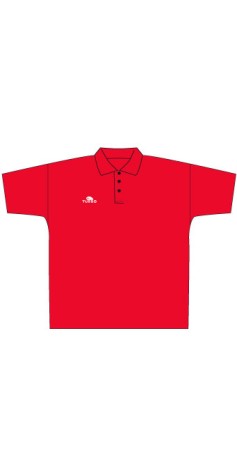 Polo Coton Rouge