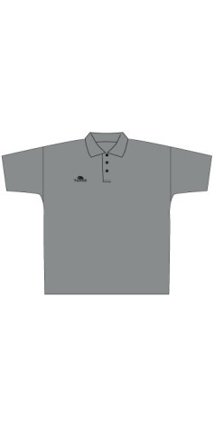 Polo Coton Gris