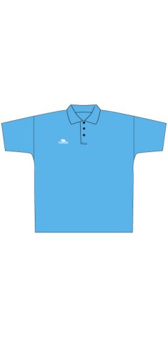 Polo Coton Bleu Ciel