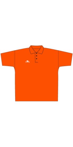 Polo Coton Orange