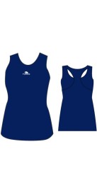 Débardeur Coton Bleu Marine Femme