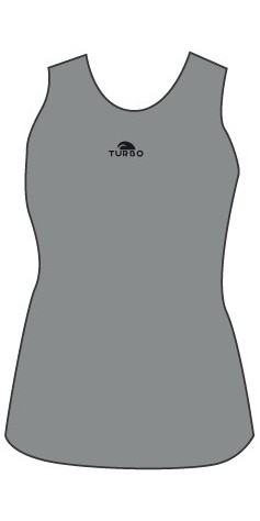 Débardeur Coton Gris Femme