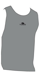 Débardeur Coton Homme Gris