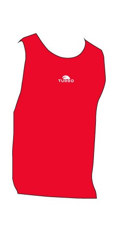 Débardeur Coton Homme Rouge