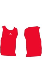 Débardeur Coton Homme Rouge