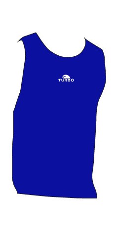 Débardeur Coton Homme Bleu Royal