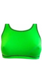 Haut de Bikini Confort Liso Vert (3 Semaines)