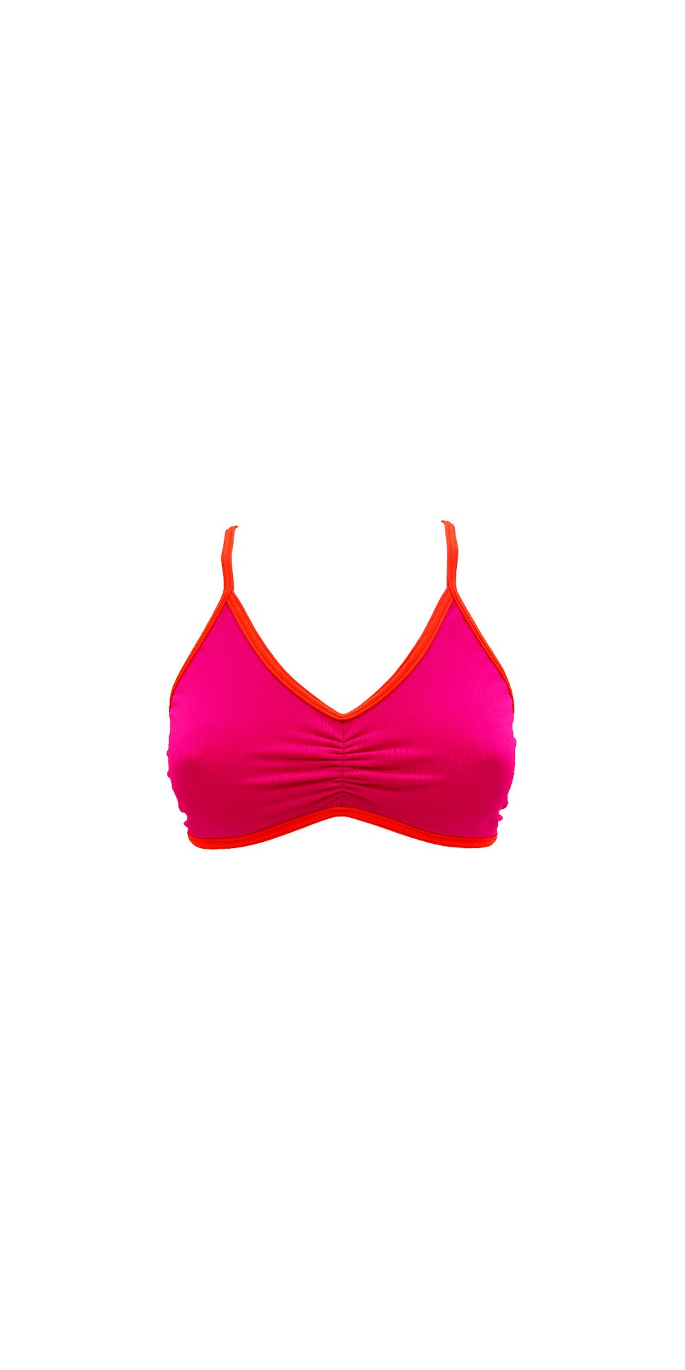 Haut de Bikini Funky Comfort Rose Fluo (3 Semaines)