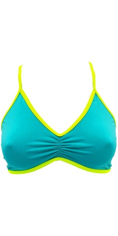 Haut de Bikini Funky Comfort Turquoise (3 Semaines)