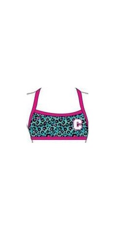 Haut de Bikini Boom Blue Animal (3 Semaines)