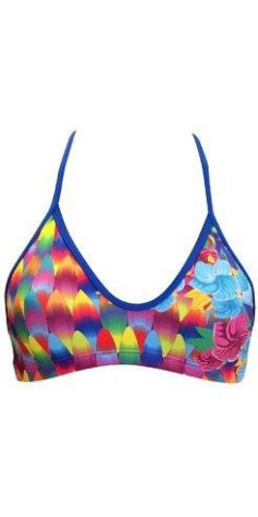 Haut de Bikini Mare Surf and Flower (3 Semaines)